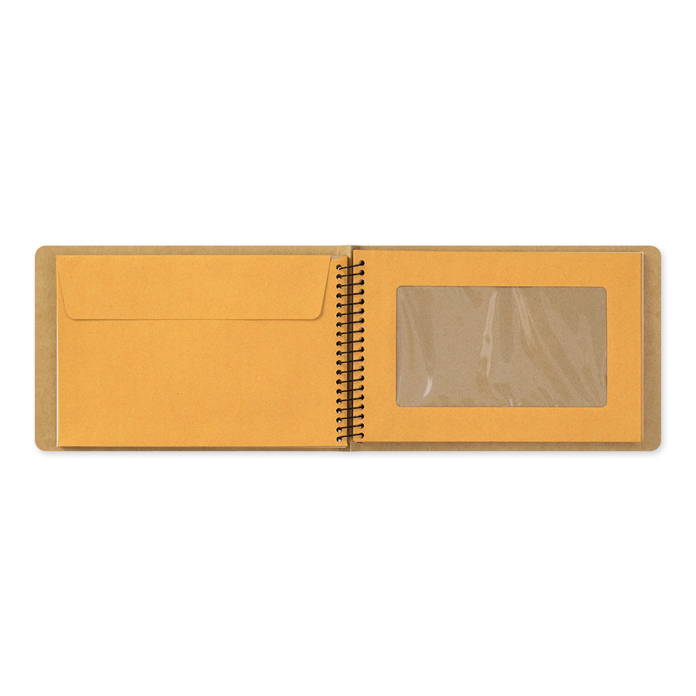 Traveler's Company Spiral Ring Notebook - B6 Slim Window Envelope