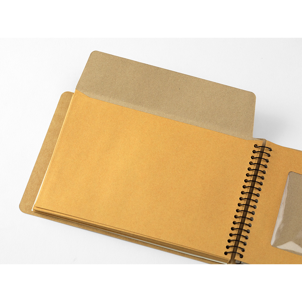 Traveler's Company Spiral Ring Notebook - B6 Slim Window Envelope