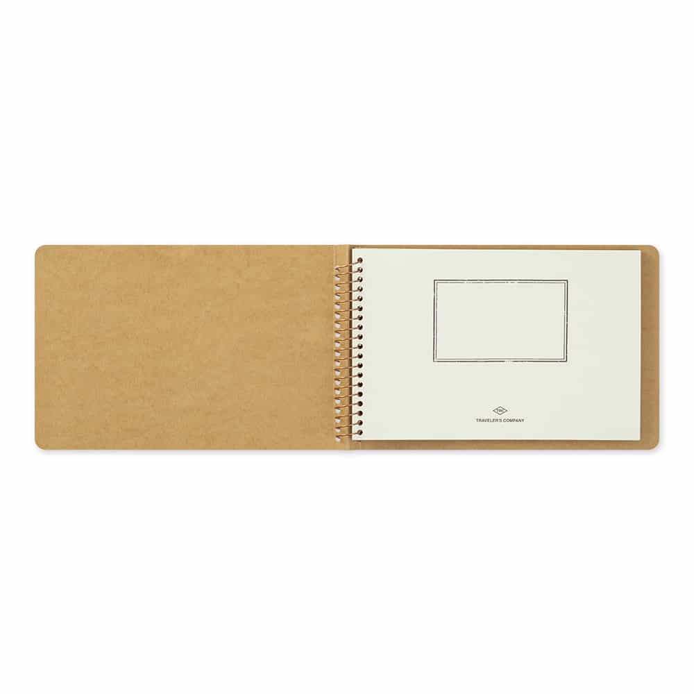 Traveler's Company Spiral Ring Notebook - B6 Slim Photo File