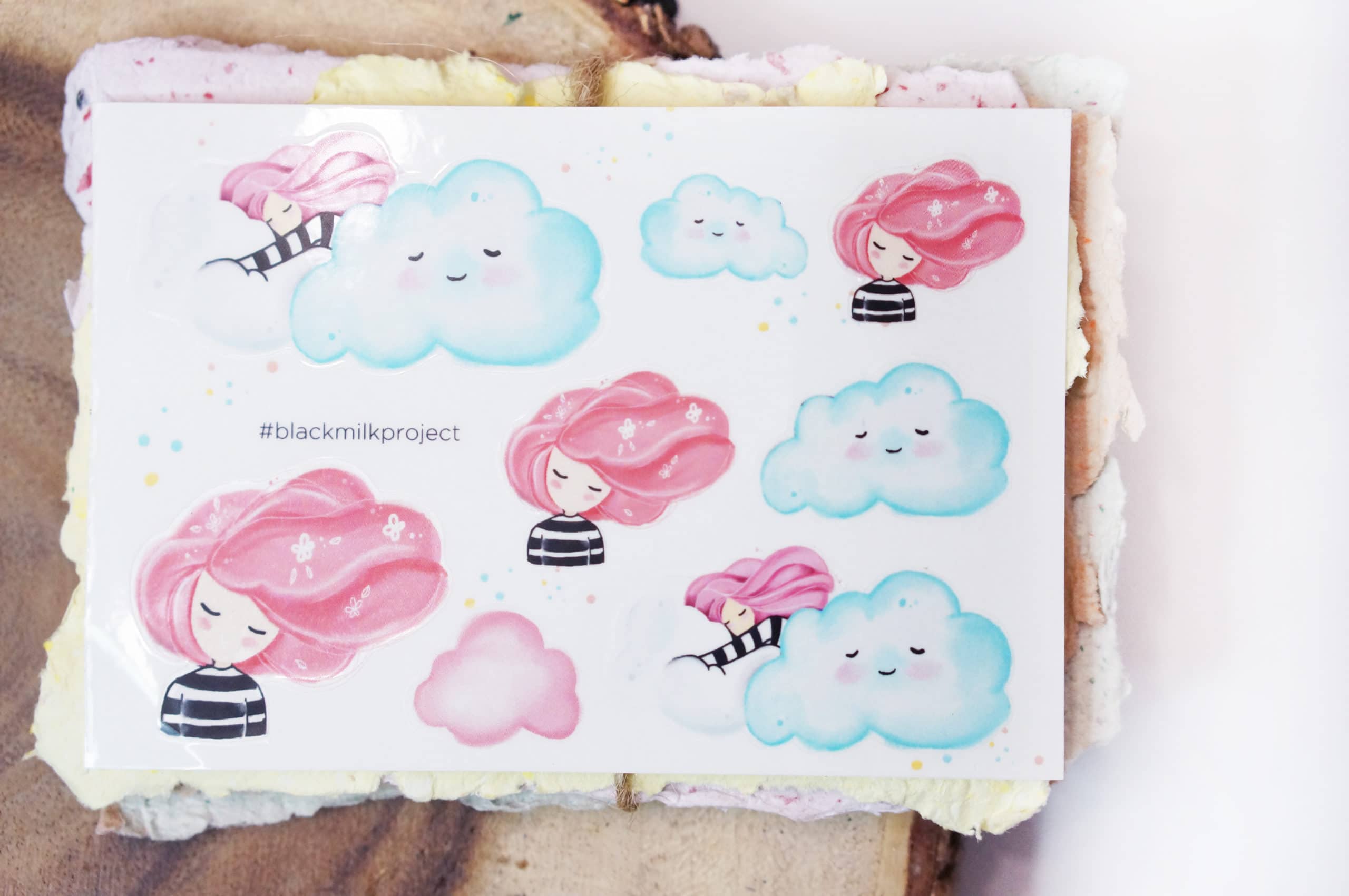 Black Milk Project Stickers - Dream Cloud