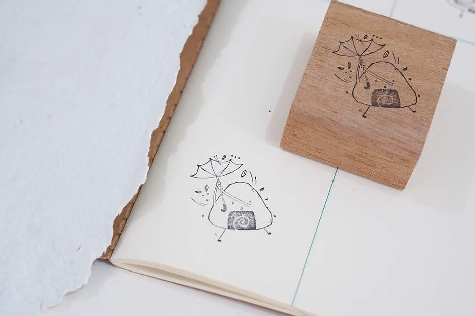 Black Milk Project Rubber Stamps - Oni Kaze