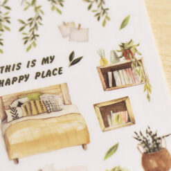 MU Print-On Stickers – My Happy Place