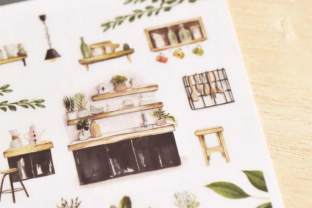 MU Print-On Stickers – My Happy Place