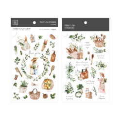 MU Print-On Stickers – Live Green