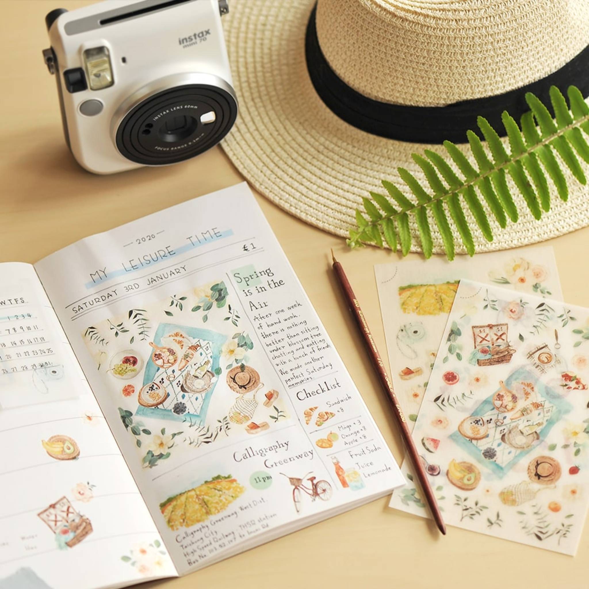 MU Print-On Stickers – Picnic