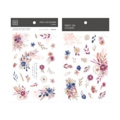 MU Print-On Stickers – Live like Flowers in Pink