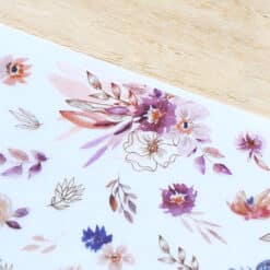 MU Print-On Stickers – Live like Flowers in Pink