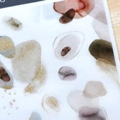 MU Print-On Stickers – Winter Gold Dust