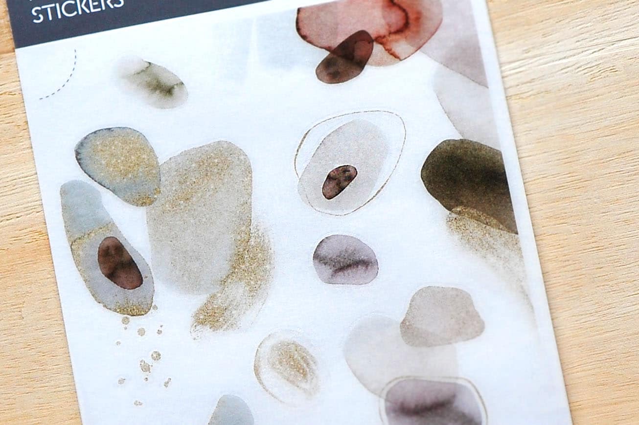 MU Print-On Stickers – Winter Gold Dust