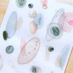 MU Print-On Stickers – Spring Gold Dust