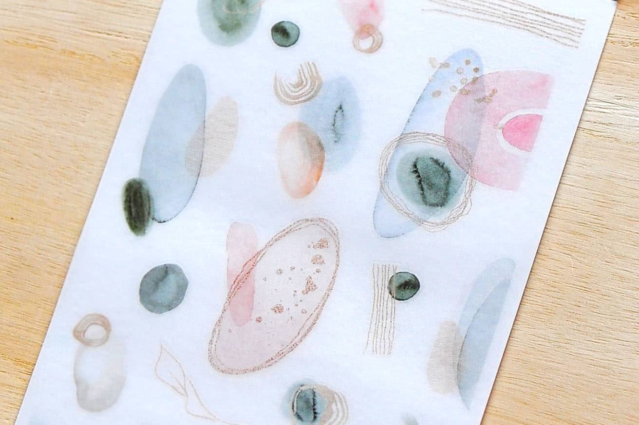 MU Print-On Stickers – Spring Gold Dust