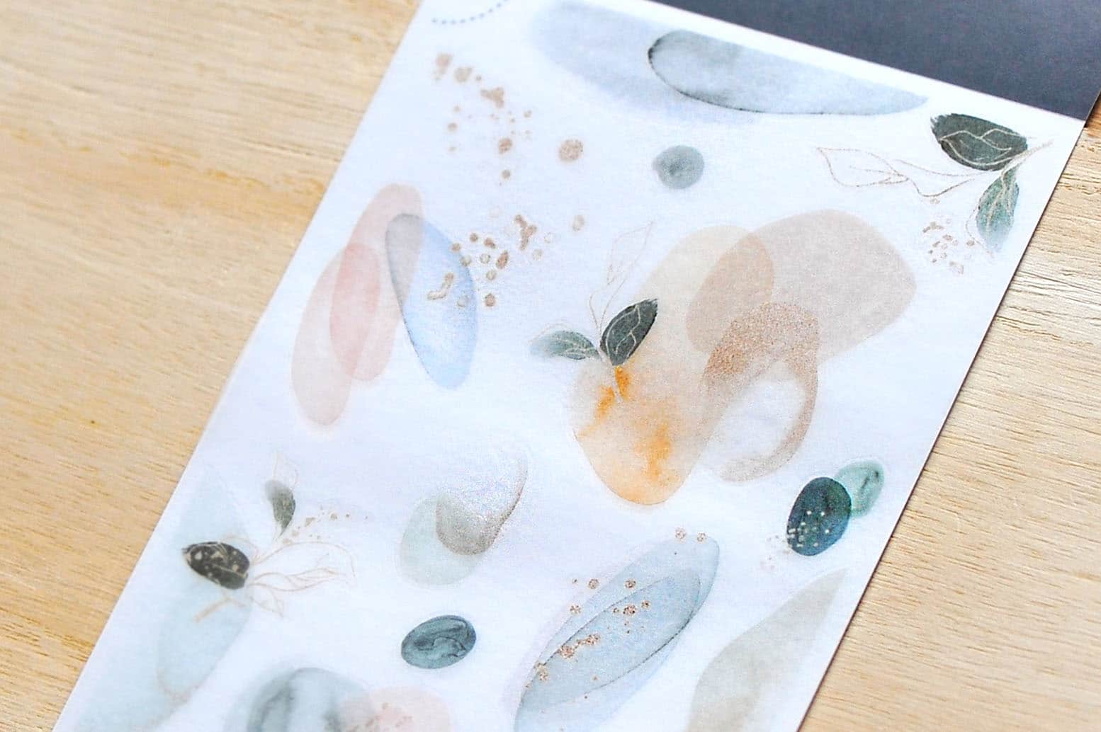 MU Print-On Stickers – Spring Gold Dust