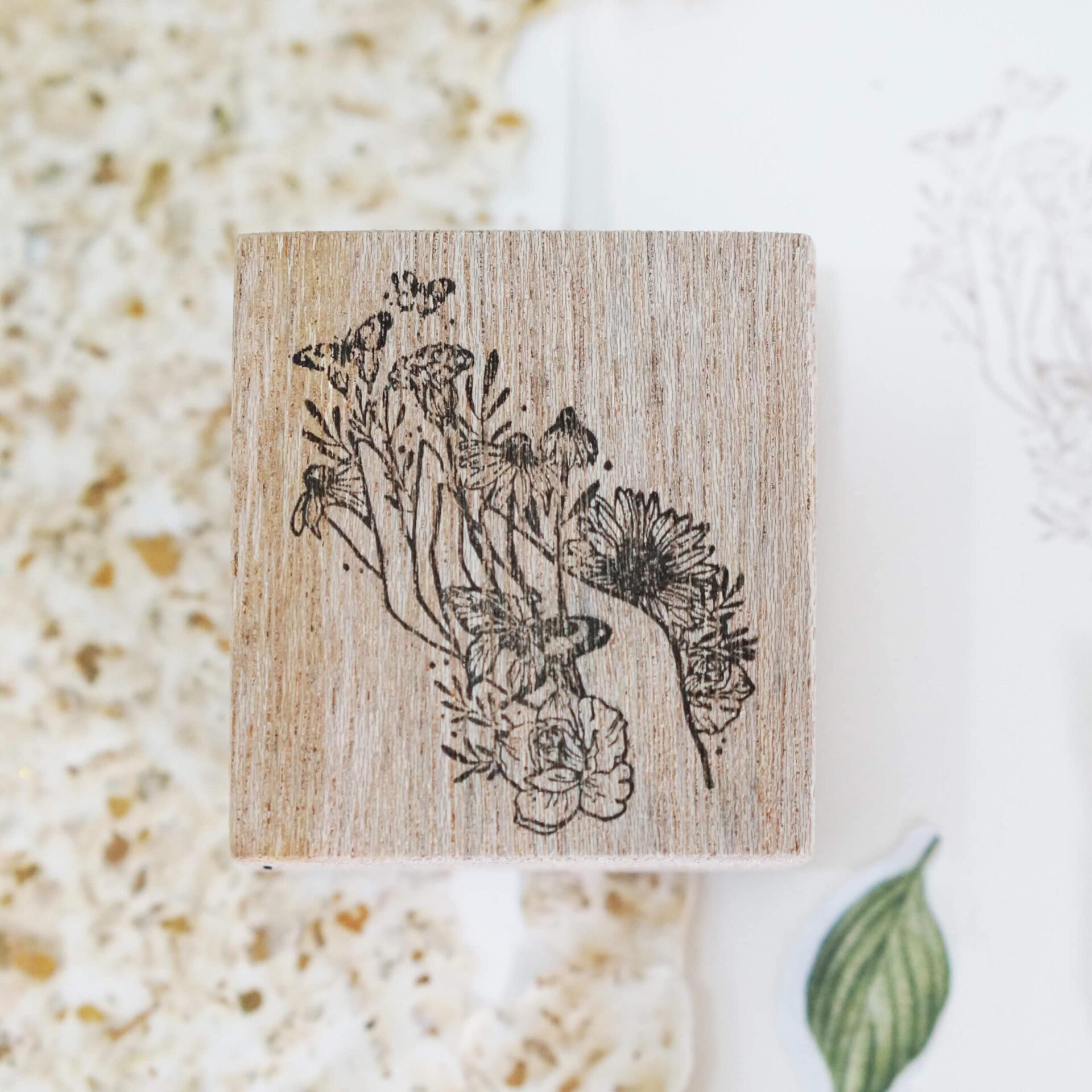 Black Milk Project Rubber Stamps - Bloom