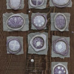 LCN Design Rubber Stamp Set - Stationery Vol. 1