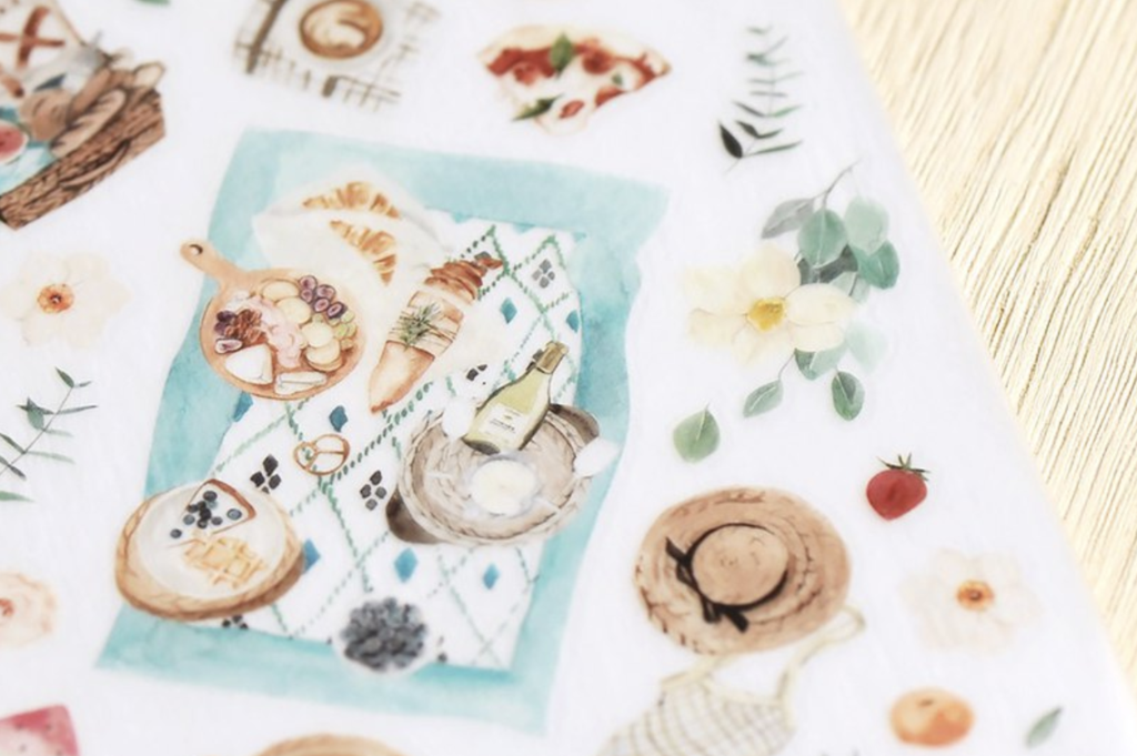 MU Print-On Stickers – Picnic
