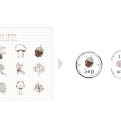 MU My Icon Clear Stamp Set No. 14