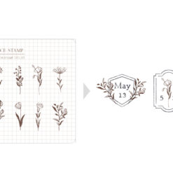 MU My Icon Clear Stamp Set No. 15