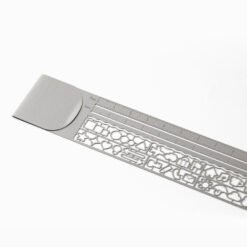 Midori Clip Ruler Silver