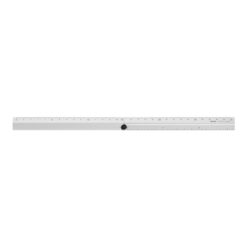 Midori Aluminium Multiple Ruler - 30cm (silver of black option)