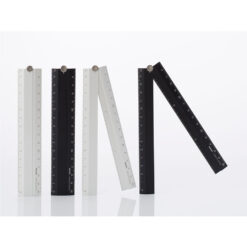 Midori Aluminium Multiple Ruler - 30cm (silver of black option)