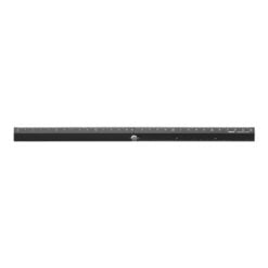 Midori Aluminium Multiple Ruler - 30cm (silver of black option)