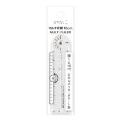 Midori Multiple Ruler - Clear (16cm or 30 cm option)