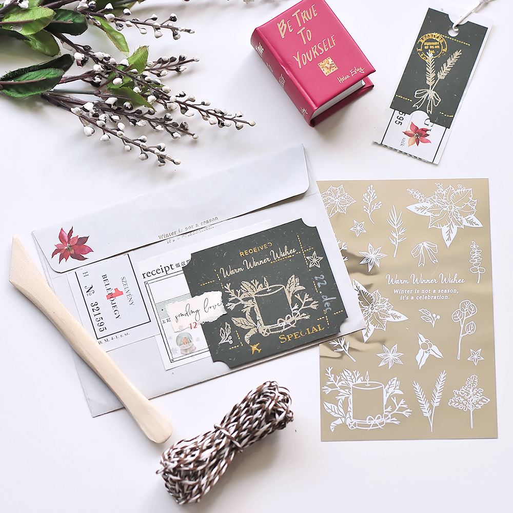 MU Print-On Foil Stickers Christmas Limited Edition - Silver 002 - Image 3