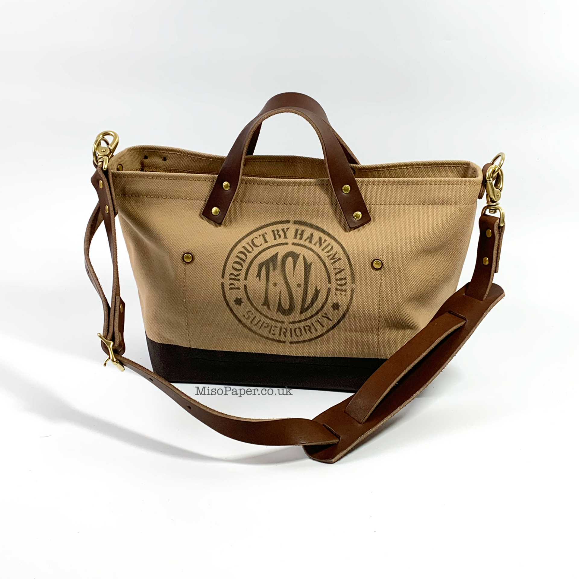The Superior Labor Engineer Shoulder Bag XS - Beige - Image 4