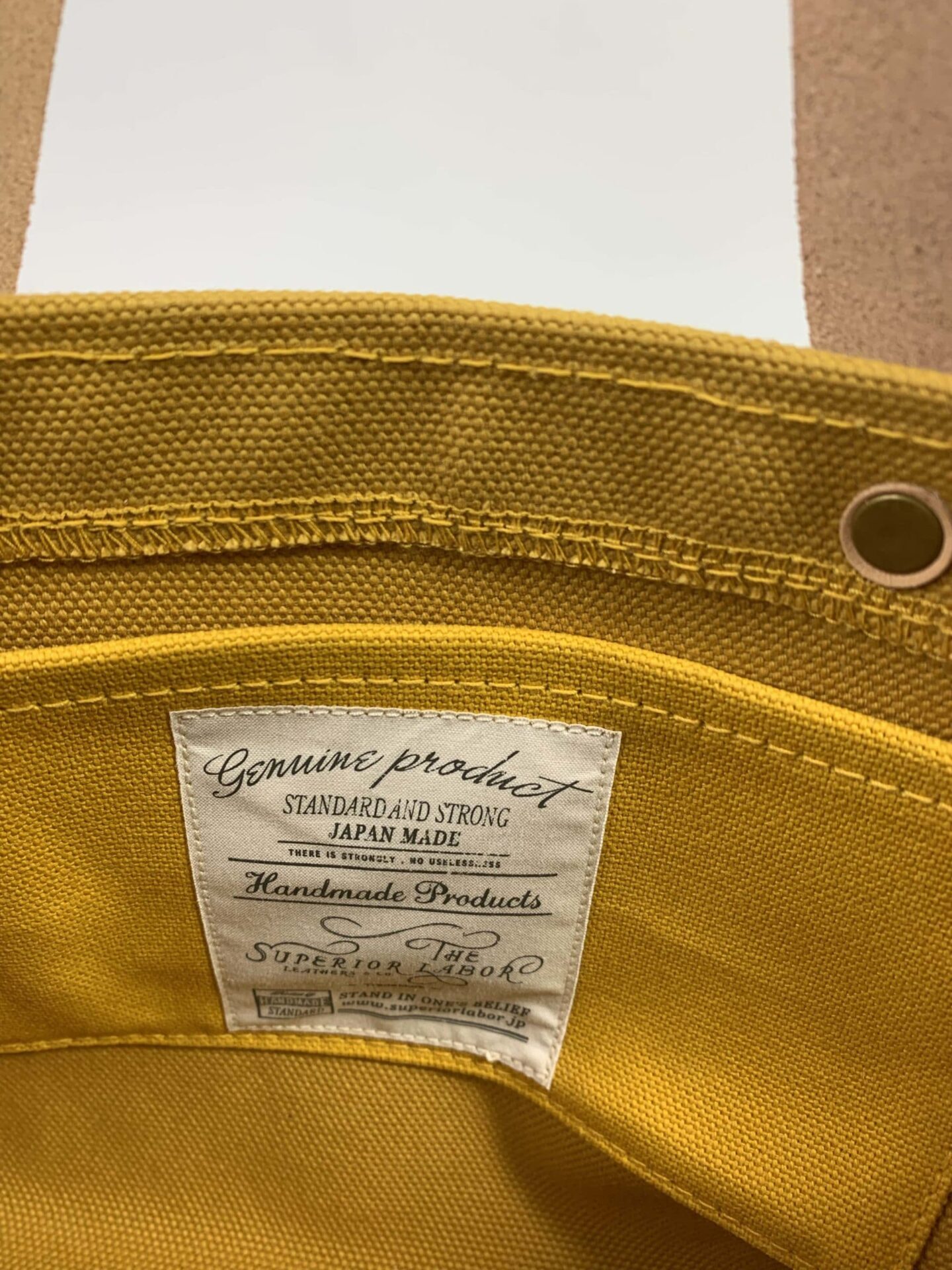 The Superior Labor Engineer Bag Petite - Mustard - Image 3