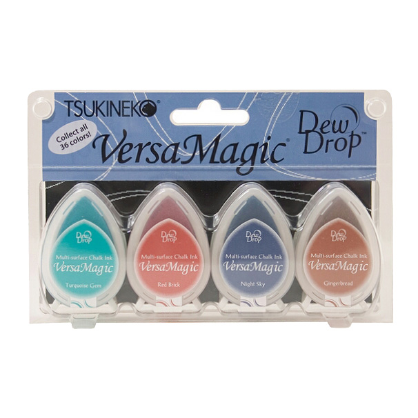 Tsukineko VersaMagic Dew Drop Ink Pads 4-Pack - Southwest
