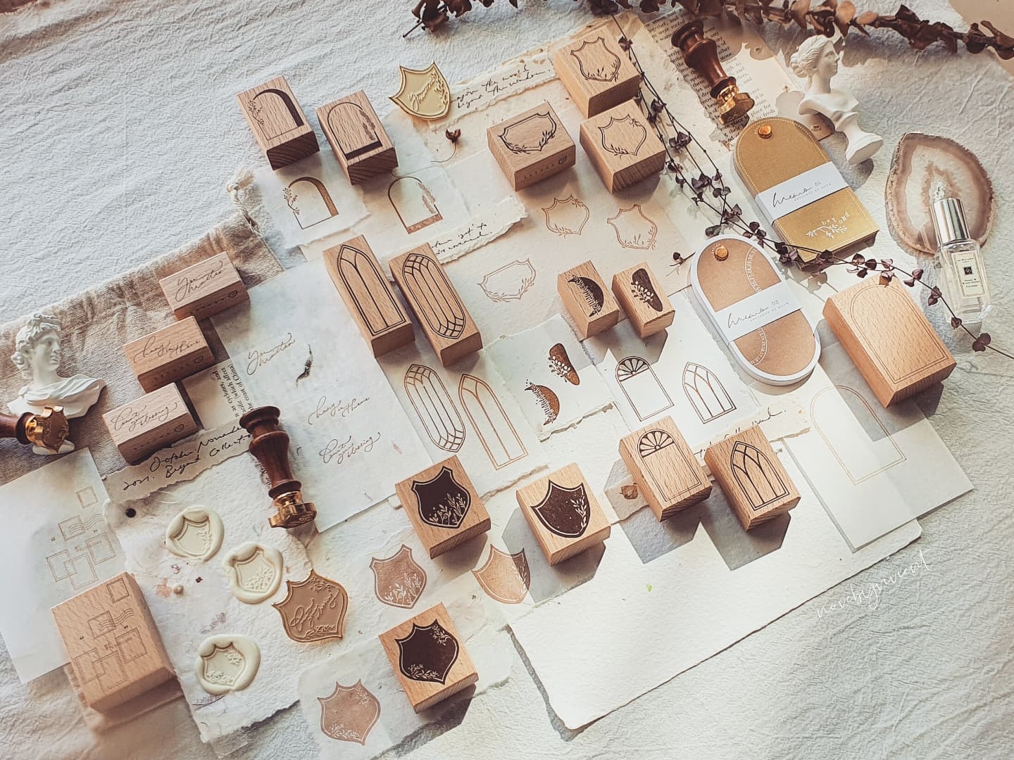 MNove by Vivient rubber stamps