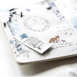 MU Print-On Stickers – Blue Spring