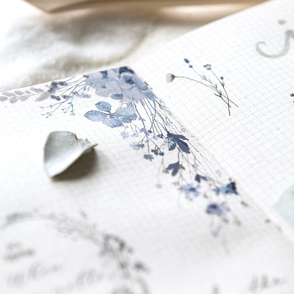 MU Print-On Stickers – Blue Spring