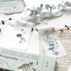 MU Print-On Stickers – Blue Spring