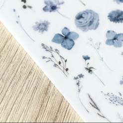 MU Print-On Stickers – Blue Spring