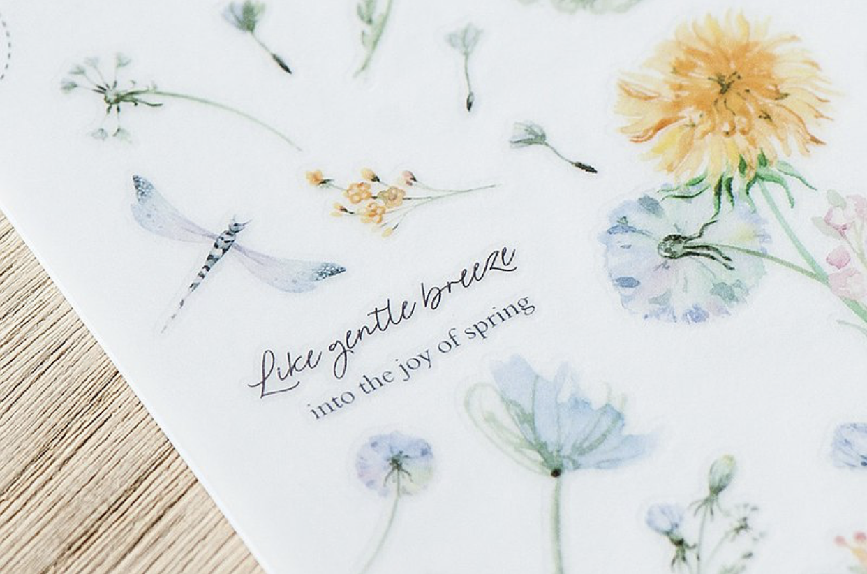 MU Print-On Stickers – Gentle Breeze