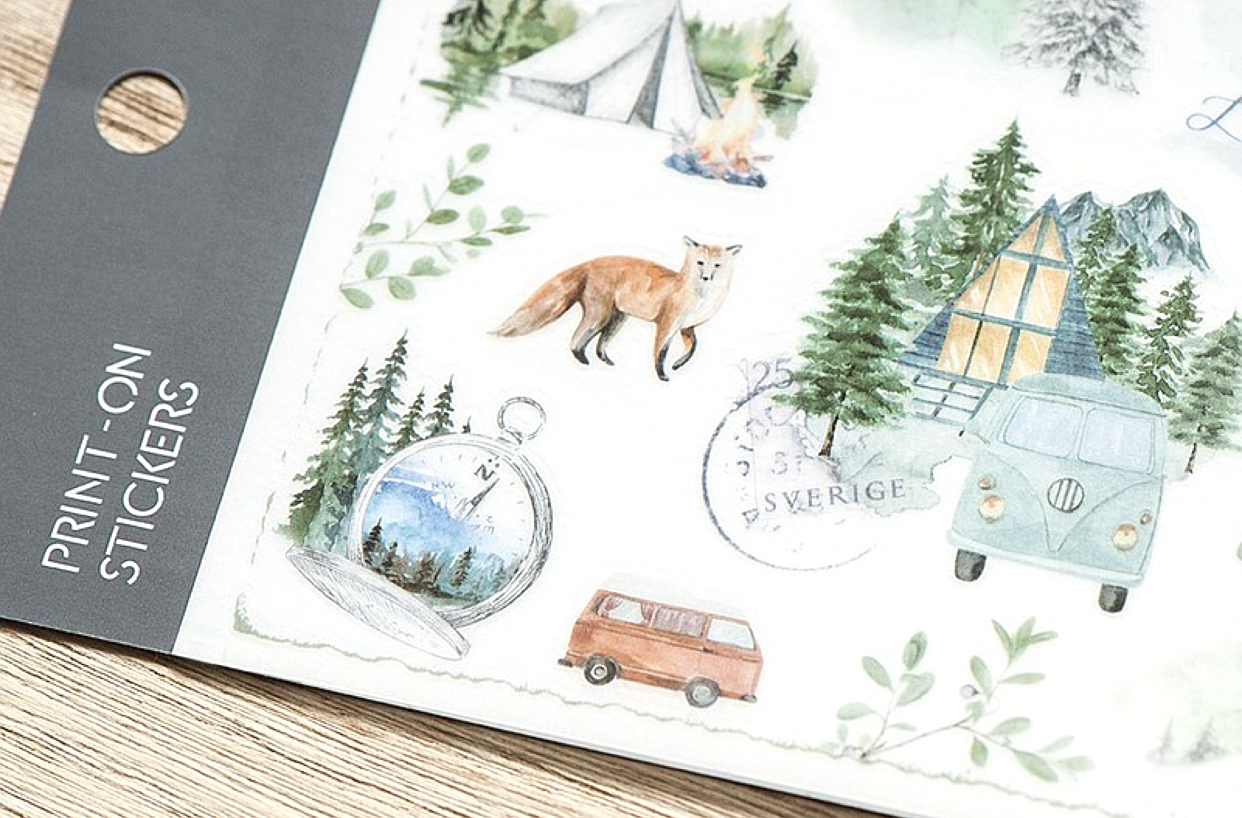 MU Print-On Stickers – Nature