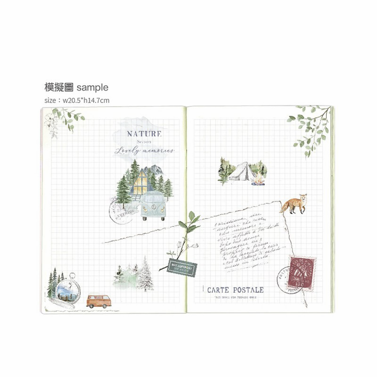 MU Print-On Stickers – Nature
