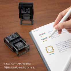 Midori Paintable Rotating Stamp Daily Life Record