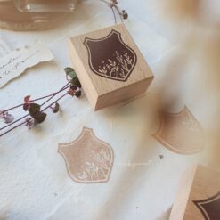 Nove by Vivient Rubber Stamp Set - Badge 01 - set of 3