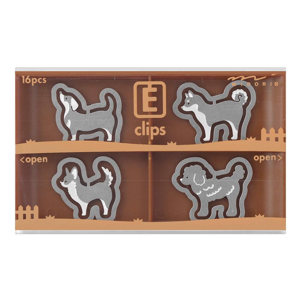 Midori Etching Clips Dog
