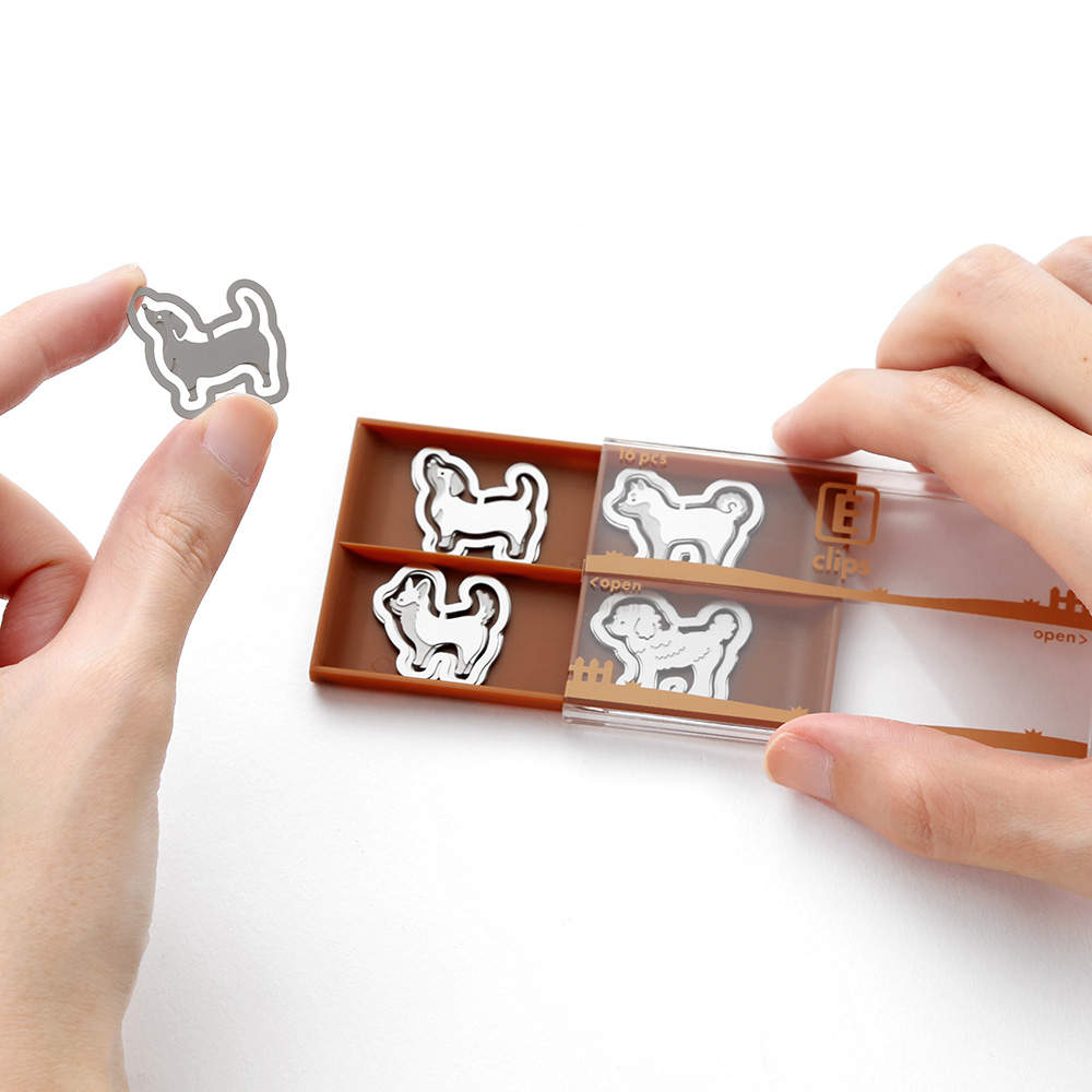 Midori Etching Clips Dog