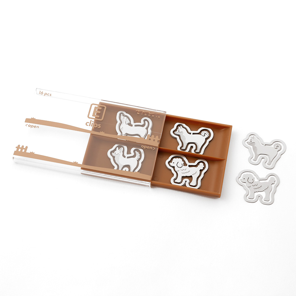 Midori Etching Clips Dog