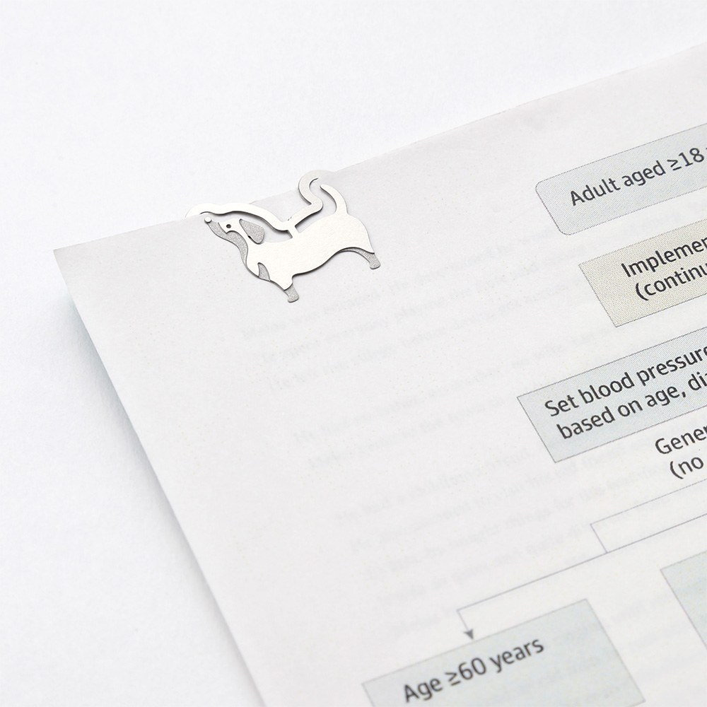 Midori Etching Clips Dog