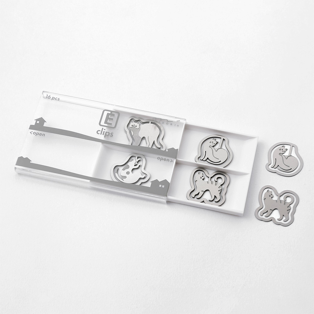 Midori Etching Clips Cat