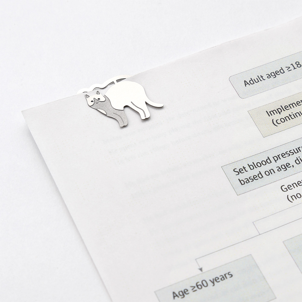 Midori Etching Clips Cat