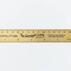 The Superior Labor Brass Ruler
