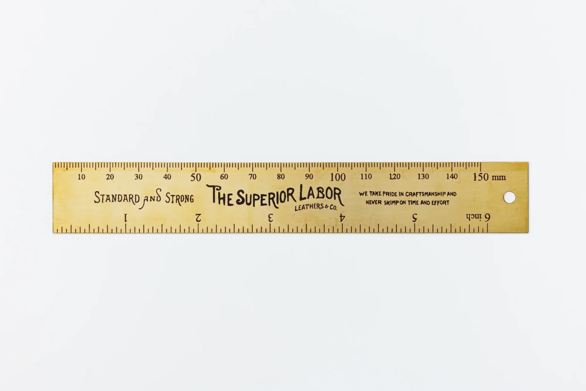 The Superior Labor Brass Ruler