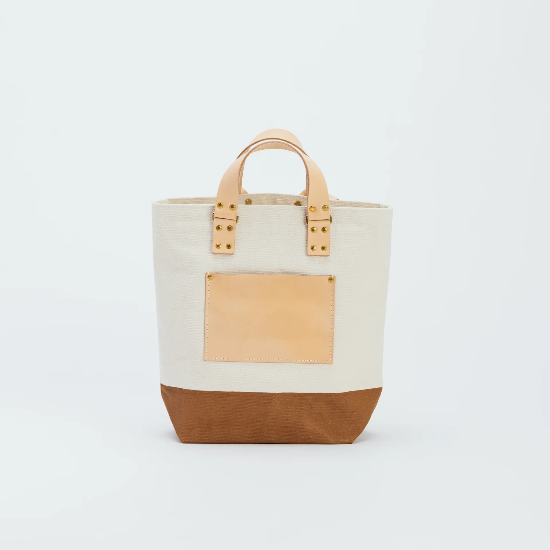 The Superior Labor Canvas 2-Way Backpack - Natural/Light Brown - Image 2