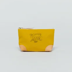 The Superior Labor Coloured Canvas Pouch #03 with Natural Leather Corners - Image 6